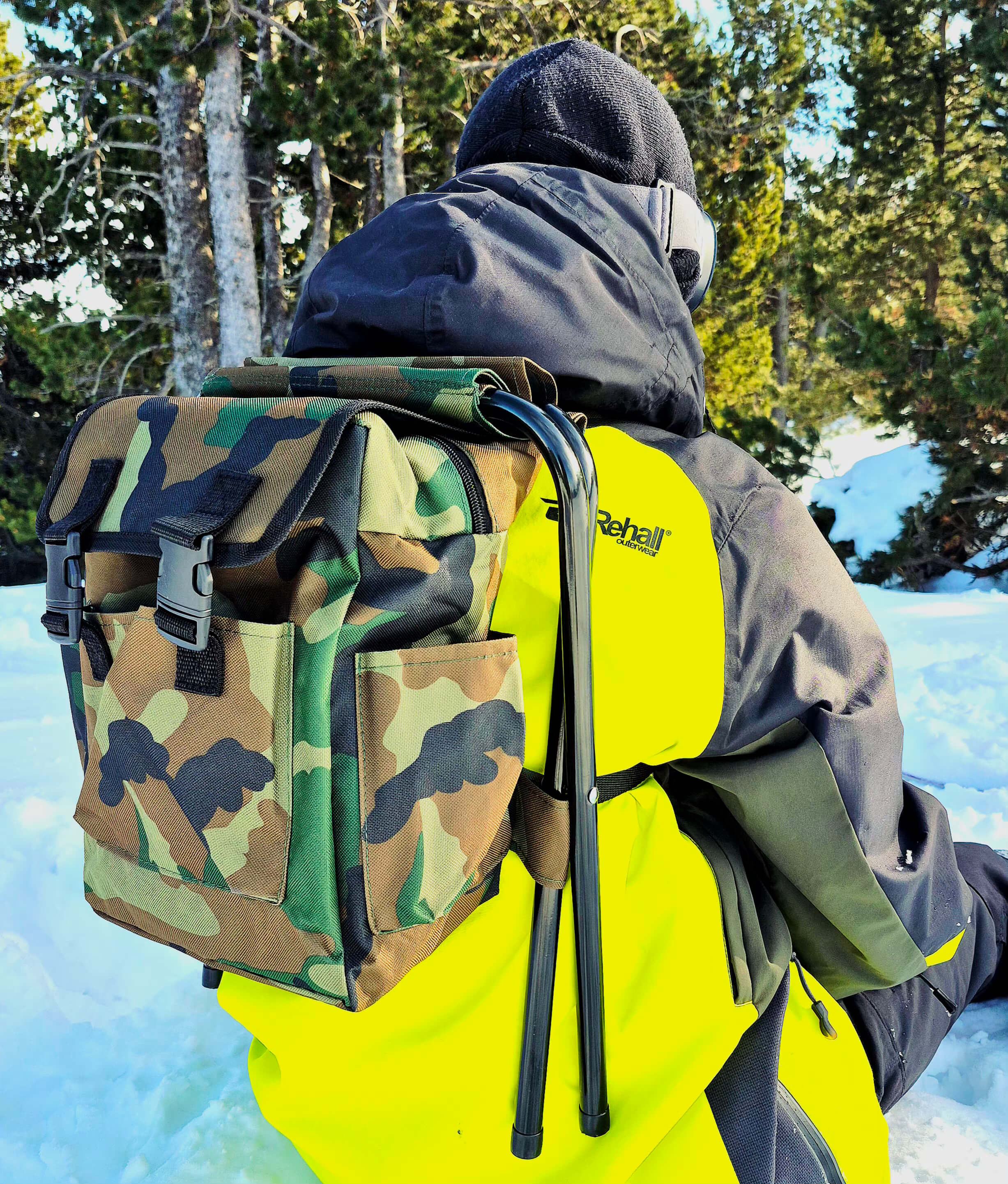 Mochila Taburete 2-en-1